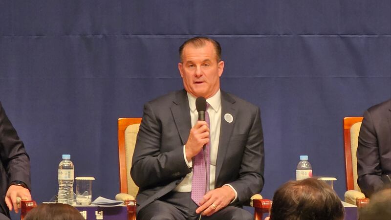 찰스 플린 전 미국 태평양육군사령관의 모습.