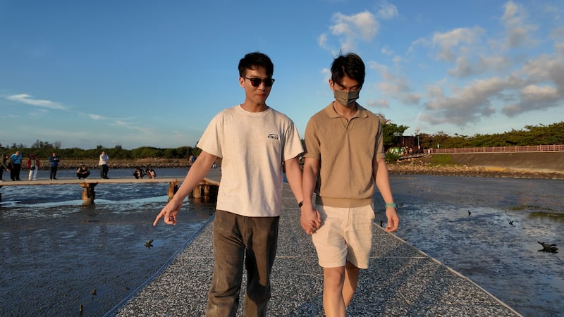 来自浙江的Jim和台湾伴侣Alvin